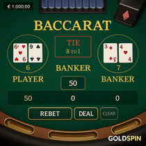 GoldSpin - Baccarat Table Game - Online Casino