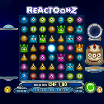 GoldSpin - Reactoonz Slot Game by Play'n GO