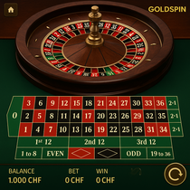 GoldSpin - Roulette Table Game - Online Casino